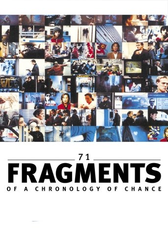 Watch 71 Fragments of a Chronology of Chance 1995 poster