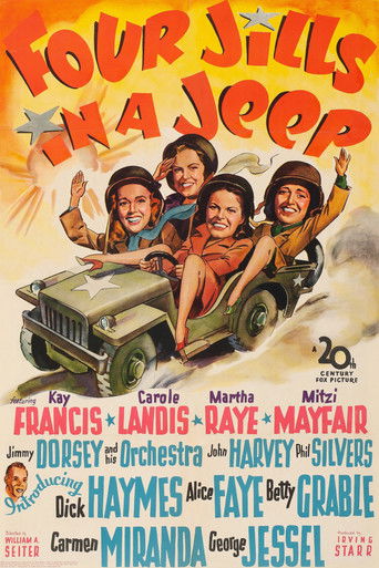 Watch Four Jills in a Jeep 1944 poster