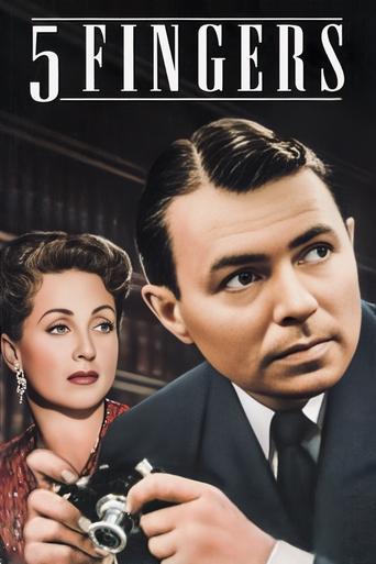 Watch 5 Fingers 1952 poster