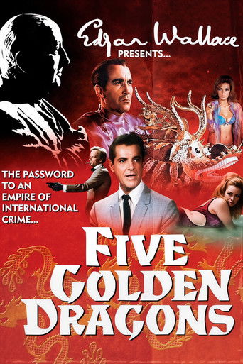 Watch Five Golden Dragons 1967 poster