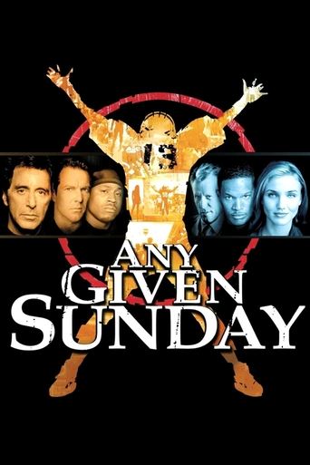 Watch Any Given Sunday 1999 poster