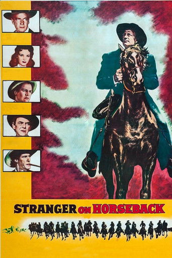 Watch Stranger on Horseback 1955 poster
