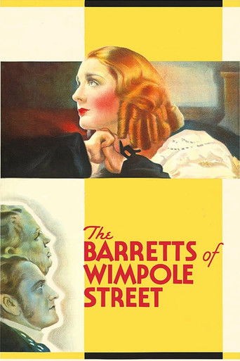 Watch The Barretts of Wimpole Street 1934 poster
