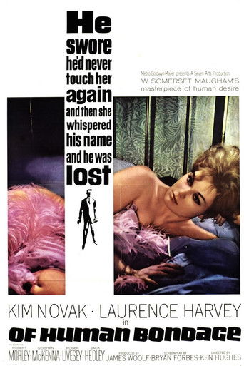 Watch Of Human Bondage 1964 poster
