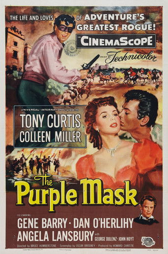 Watch The Purple Mask 1955 poster