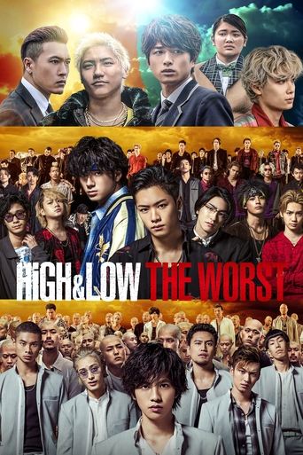 Watch High & Low The Worst 2019 poster