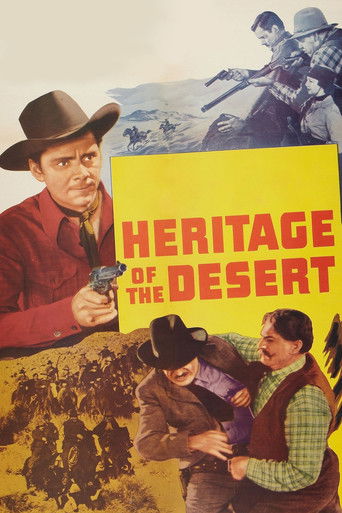 Watch Heritage of the Desert 1939 poster