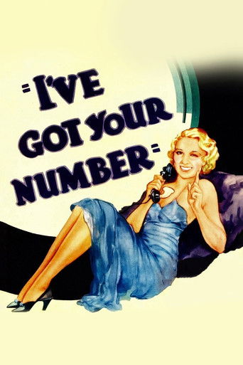 Watch I've Got Your Number 1934 poster