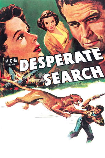 Watch Desperate Search 1952 poster
