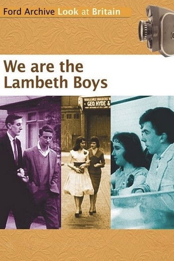 Watch We Are the Lambeth Boys 1959 poster