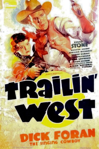 Watch Trailin' West 1936 poster