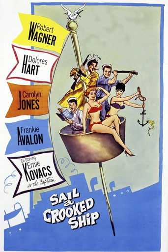 Watch Sail a Crooked Ship 1961 poster