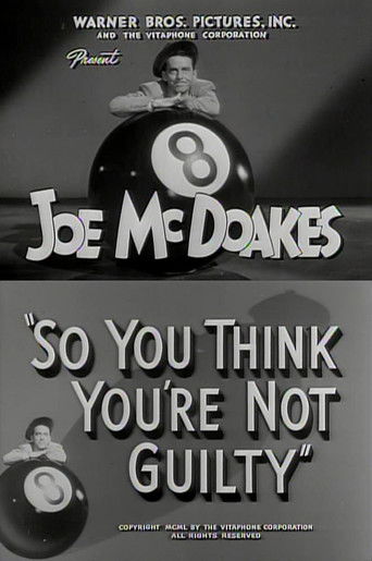 Watch So You Think You're Not Guilty 1950 poster