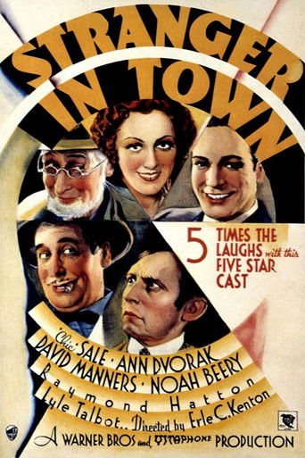 Watch Stranger in Town 1931 poster