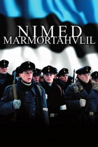 Watch Names in Marble 2002 poster