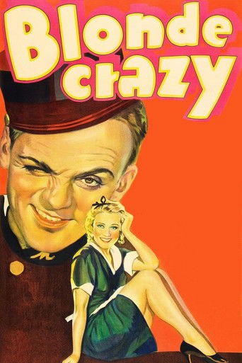 Watch Blonde Crazy 1931 poster