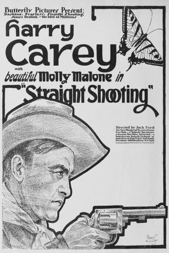 Watch Straight Shooting 1917 poster