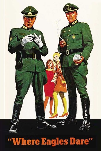 Watch Where Eagles Dare 1968 poster