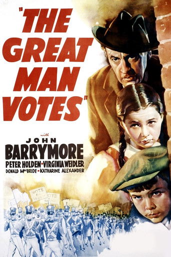 Watch The Great Man Votes 1939 poster