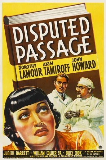 Watch Disputed Passage 1939 poster