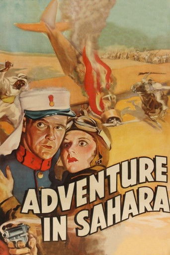 Watch Adventure in Sahara 1938 poster