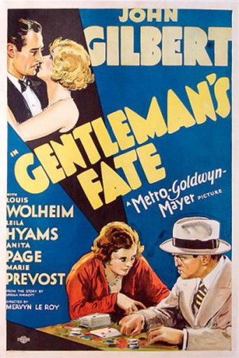Watch Gentleman's Fate 1931 poster