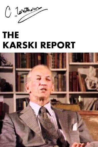 Watch The Karski Report 2010 poster