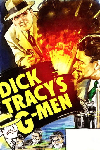 Watch Dick Tracy's G-Men 1939 poster