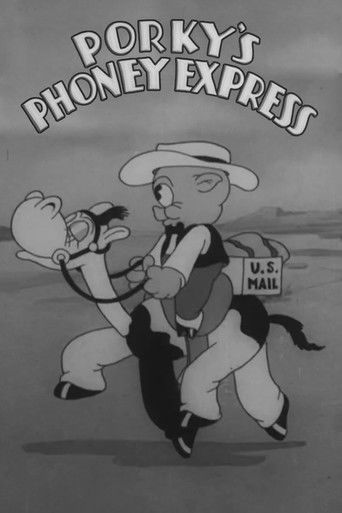 Watch Porky's Phoney Express 1938 poster