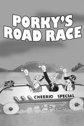 Watch Porky's Road Race 1937 poster