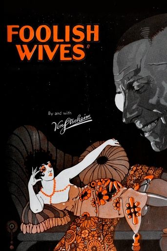 Watch Foolish Wives 1922 poster