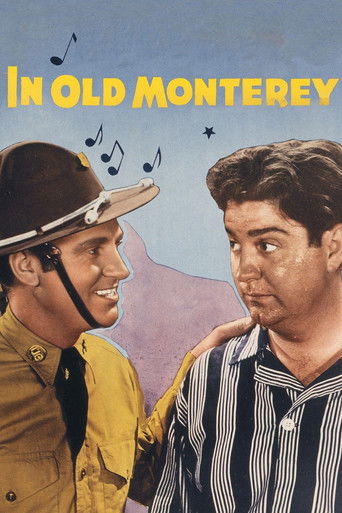 Watch In Old Monterey 1939 poster