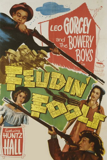 Watch Feudin' Fools 1952 poster