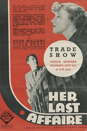 Watch Her Last Affaire 1935 poster