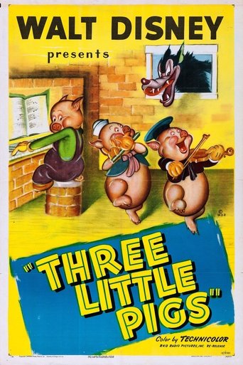 Watch Three Little Pigs 1933 poster