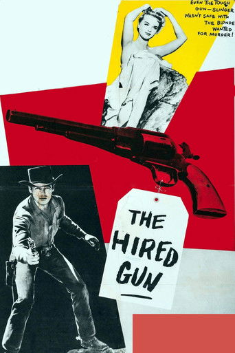 Watch The Hired Gun 1957 poster