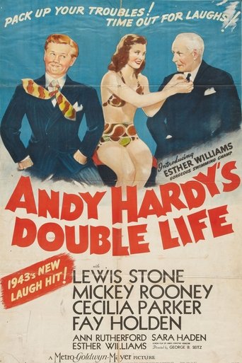Watch Andy Hardy's Double Life 1942 poster