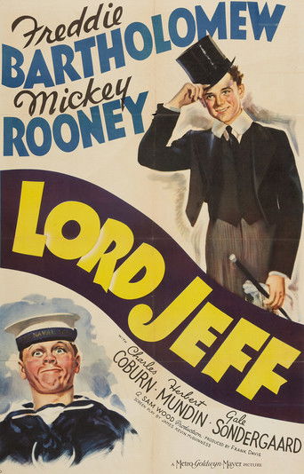 Watch Lord Jeff 1938 poster