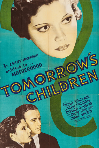 Watch Tomorrow's Children 1934 poster