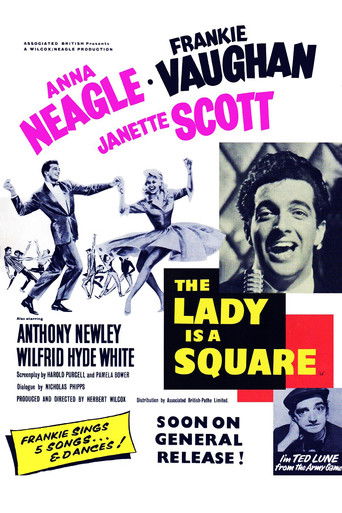 Watch The Lady is a Square 1959 poster