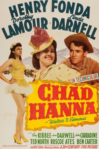Watch Chad Hanna 1940 poster