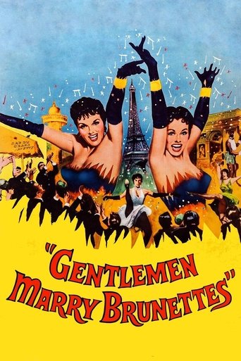 Watch Gentlemen Marry Brunettes 1955 poster