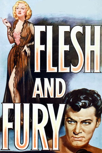 Watch Flesh and Fury 1952 poster