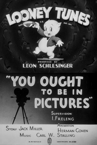 Watch You Ought to Be in Pictures 1940 poster
