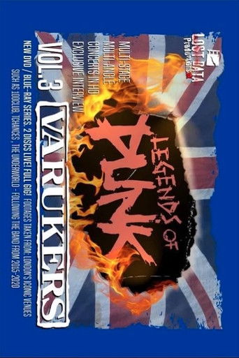 Watch The Varukers: Legends of Punk V.3 2024 poster