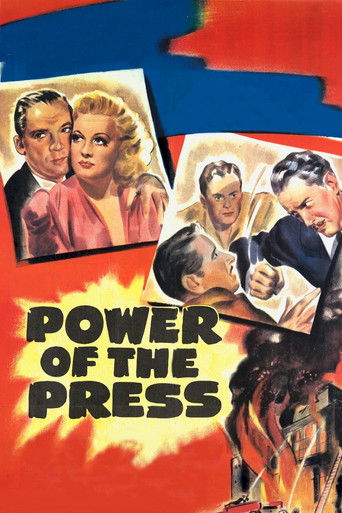Watch Power of the Press 1943 poster