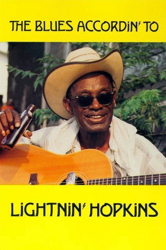 Watch The Blues Accordin' to Lightnin' Hopkins 1968 poster