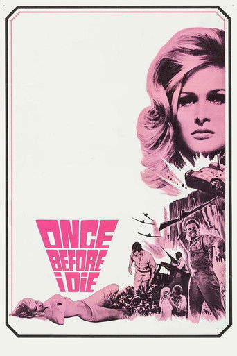 Watch Once Before I Die 1966 poster