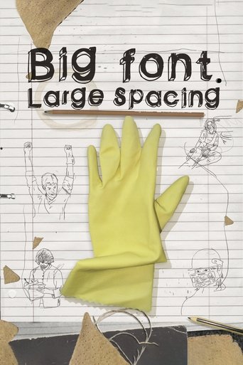 Watch Big Font. Large Spacing 2009 poster