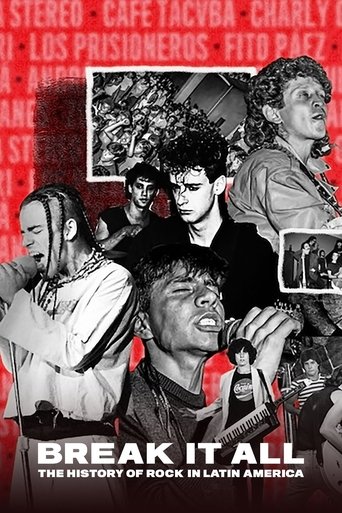 Watch Break It All: The History of Rock in Latin America 2020 poster